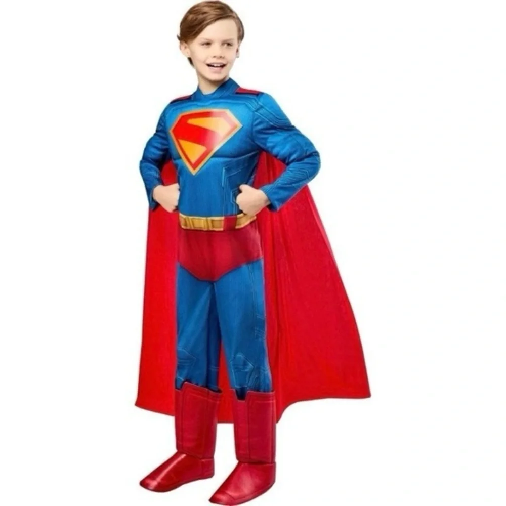 NWT. RUBIES DC Superman Kids Superhero Costume